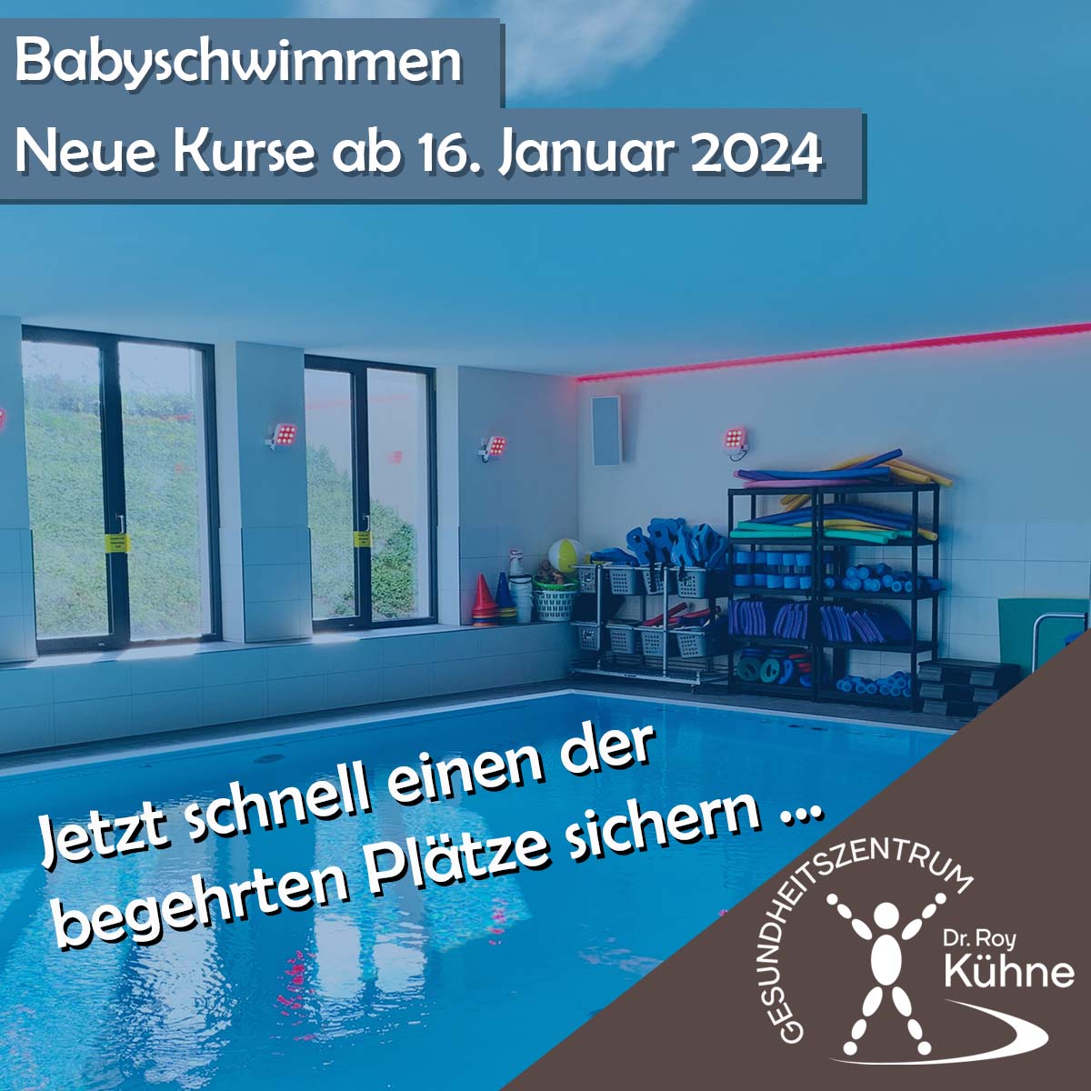 Babyschwimmen ab 16. Januar 2024