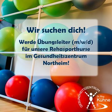 Trainer gesucht im Gesundheitszentrum Dr. Roy Kühne Northeim