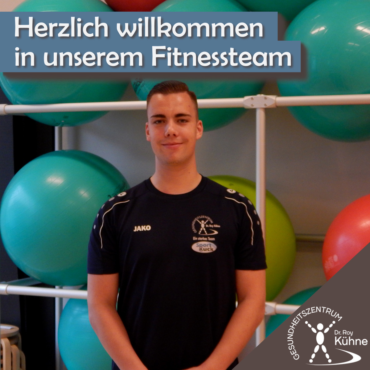 Gesundheitszentrum Dr. Roy Kühne, Herzlich willkommen Niklas Fischer