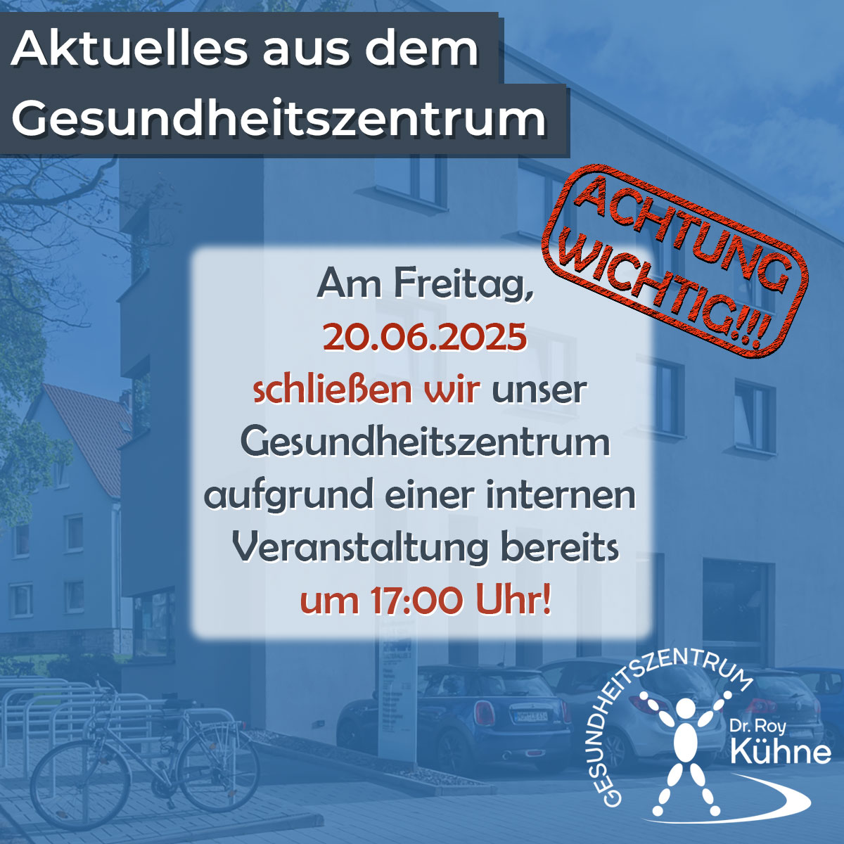 Interne Veranstaltung am 20.06.2025
