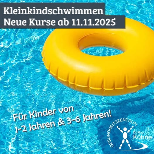 Kleinkindschwimmen ab 11. November