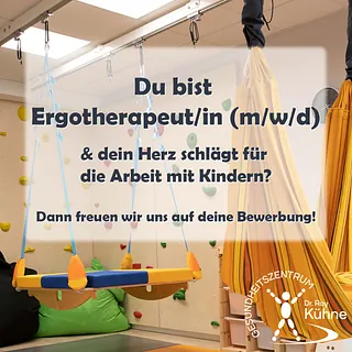 Stellenanzeige Ergotherapie Gesundheitszentrum Dr. Roy Kühne Northeim
