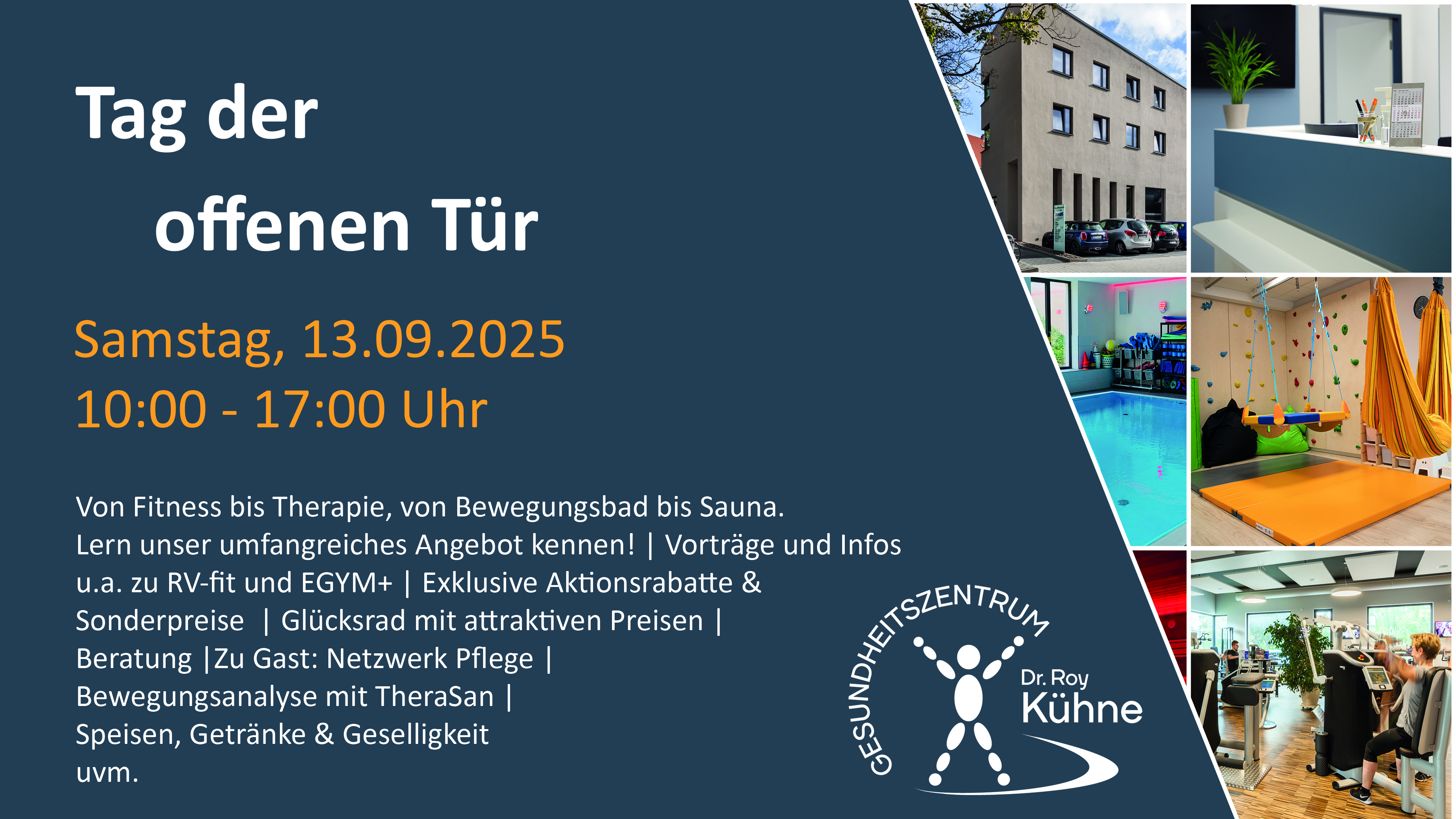 Tag der offenen Tür 2025 Gesundheitszentrum Dr. Roy Kühne