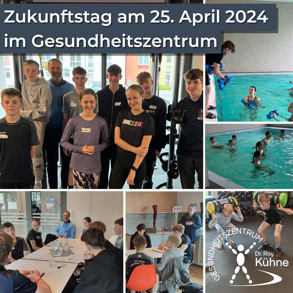 Zukunftstag 2024 im Gesundheitszentrum Dr. Roy Kühne in Northeim