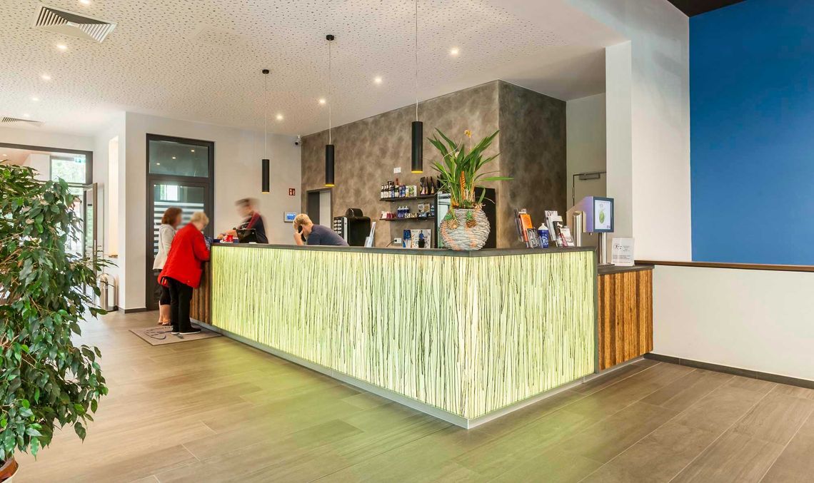 Empfangsbereich Fitness - Gesundheitszentrum Dr. Roy Kühne