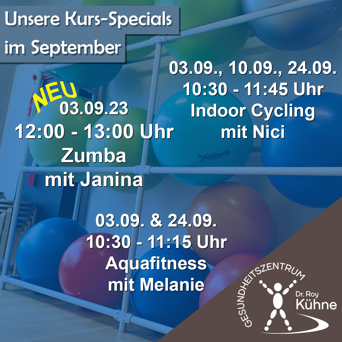 Kurs-Specials September 2023